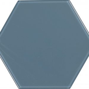 8" Downpour Hexagon Tile