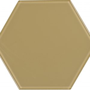 8" Sand Dollar Hexagon Tile