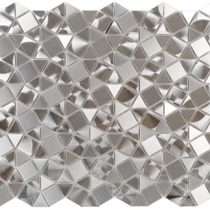 Stainless Steel Geometrix Mosaic