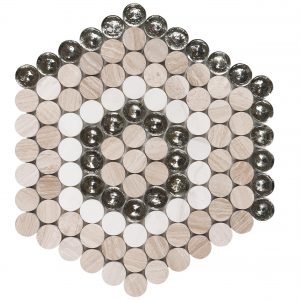 Midland Designer Hexagon Mosaic